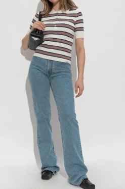 Kenzo MULTIKOLOR Top ze wzorem w pasy