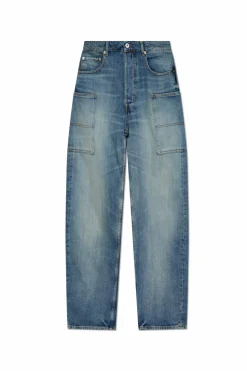 Kenzo NIEBIESKI Jeansy z efektem `vintage`