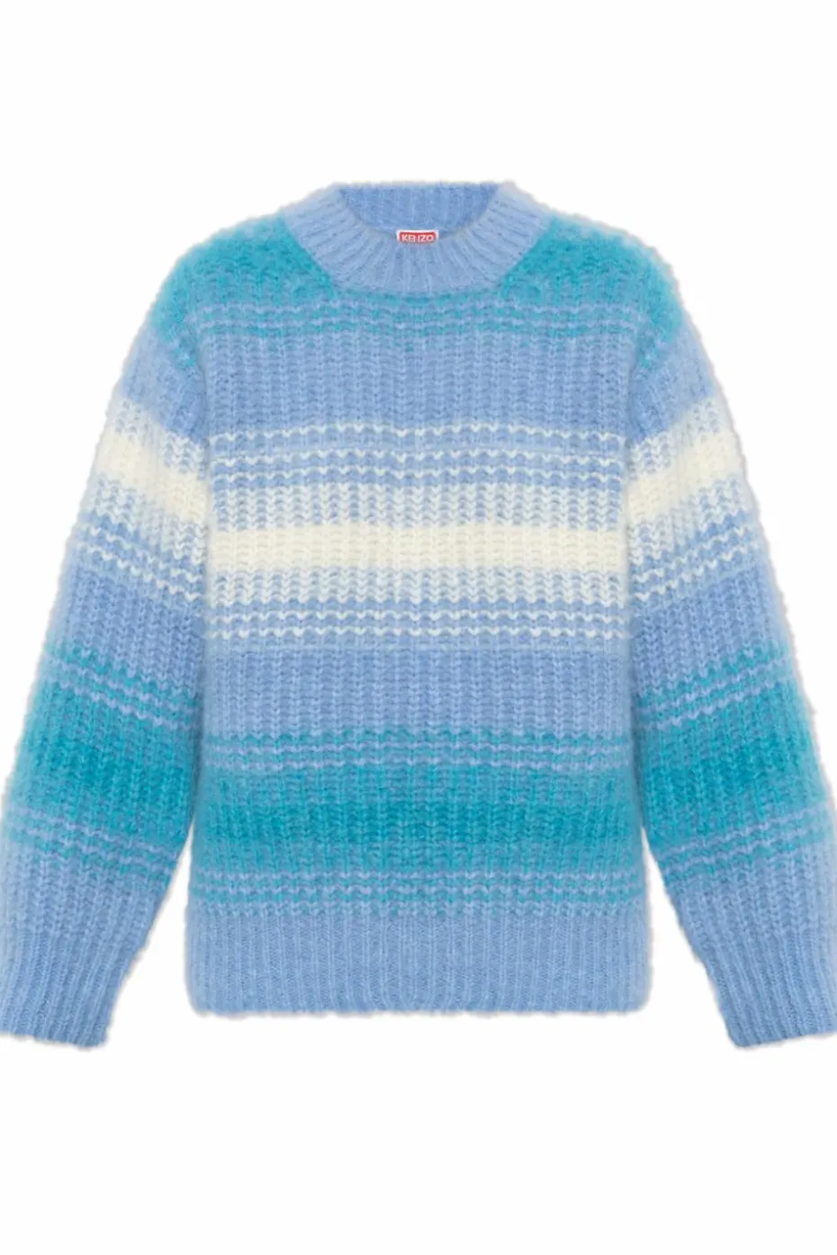 Kenzo NIEBIESKI Sweter z logo