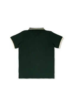 Konges Sløjd ZIELONY Polo z logo