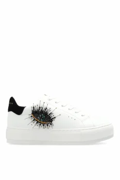 Kurt Geiger BIAŁY Buty sportowe `Laney Eye` na platformie