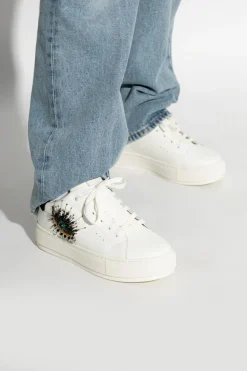 Kurt Geiger BIAŁY Buty sportowe `Laney Eye` na platformie