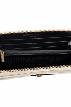 Kurt Geiger BIAŁY Skórzany portfel