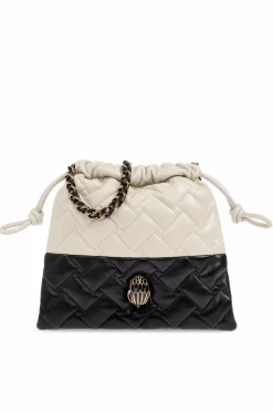 Kurt Geiger BIAŁY Torba `Kensington Drawstring Small`