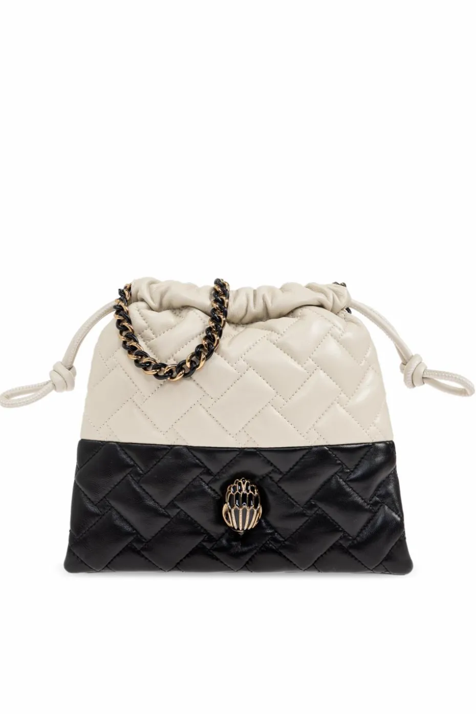 Kurt Geiger BIAŁY Torba `Kensington Drawstring Small`