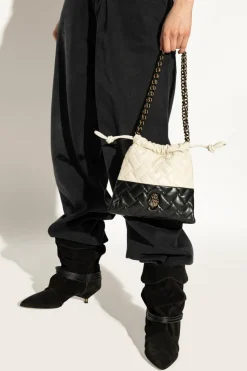 Kurt Geiger BIAŁY Torba `Kensington Drawstring Small`