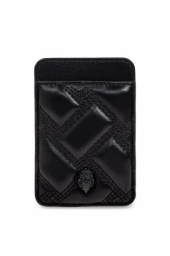 Kurt Geiger CZARNY Etui na kartę