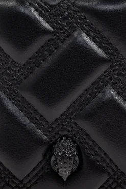 Kurt Geiger CZARNY Etui na kartę