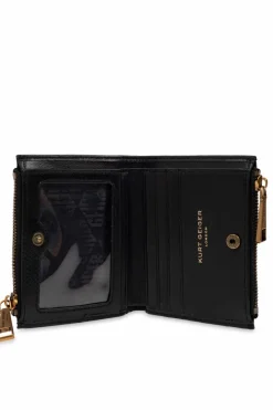 Kurt Geiger CZARNY Pikowany portfel