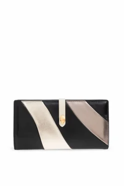 Kurt Geiger CZARNY Skórzany portfel