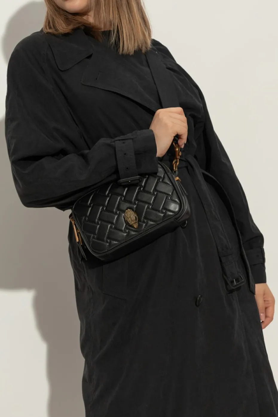 Kurt Geiger CZARNY Torba na ramię `Kensington`