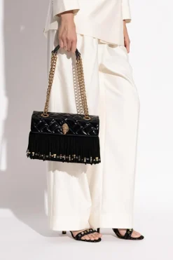 Kurt Geiger CZARNY Torba na ramię `Kensington Fringe`