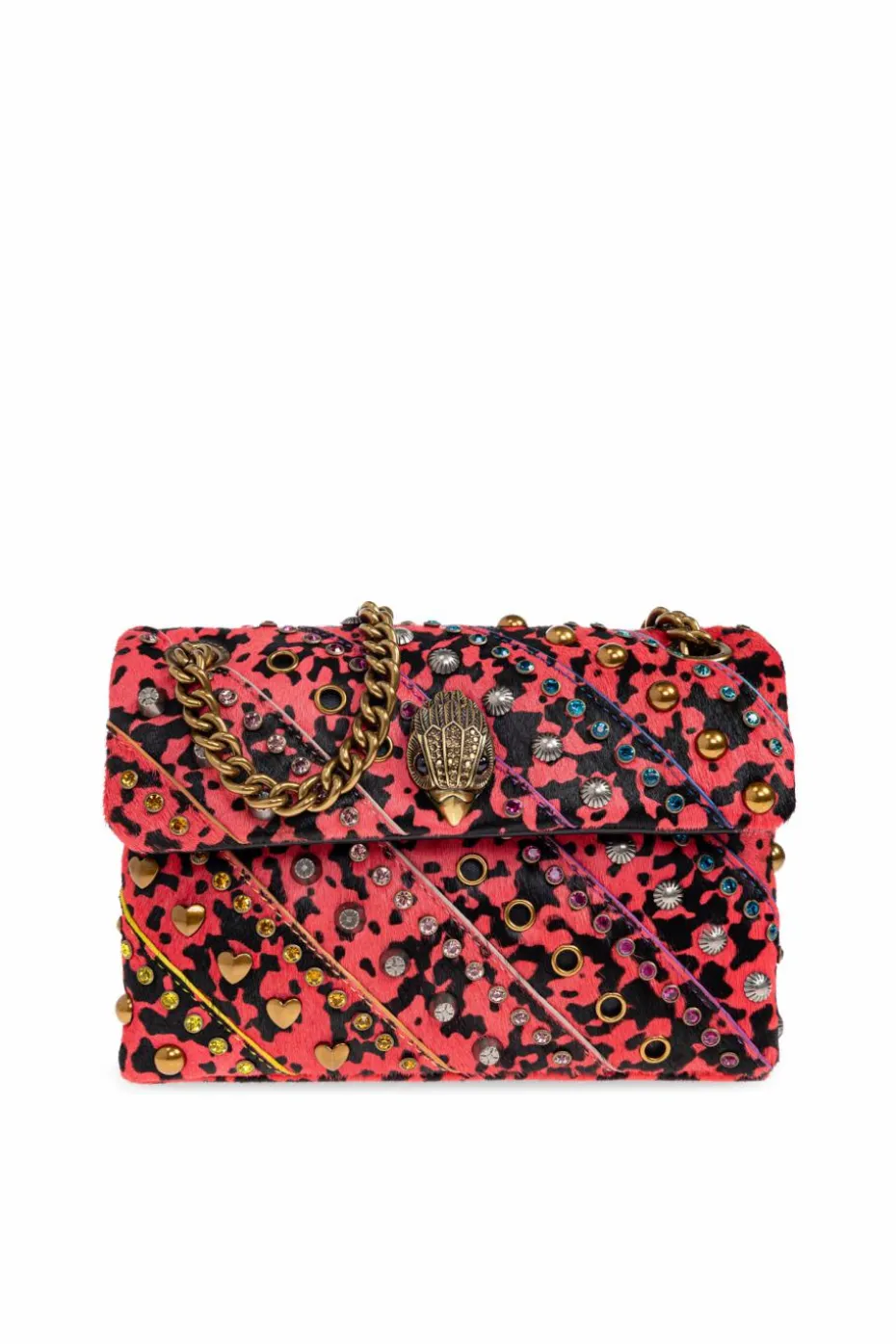 Kurt Geiger CZERWONY Torba na ramię `Kensington Mini`