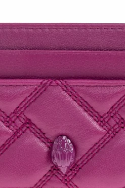Kurt Geiger FIOLETOWY Etui na karty