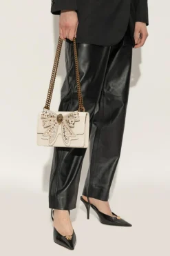 Kurt Geiger kremowy Torba na ramię `Shoreditch Small`