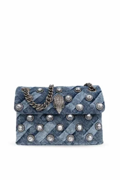 Kurt Geiger NIEBIESKI Torba na ramię `Kensington Crystals Mini`