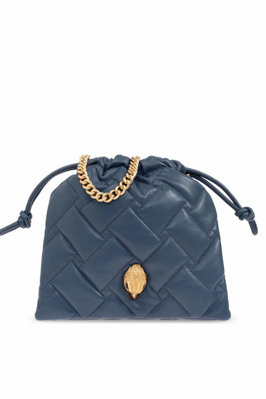 Kurt Geiger NIEBIESKI Torba `Kensington Drawstring Small`