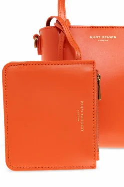 Kurt Geiger POMARAŃCZOWY Torba do ręki
