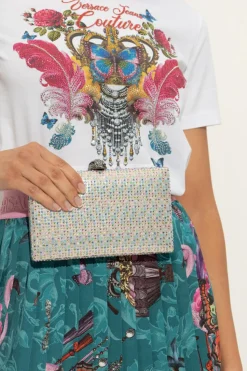 Kurt Geiger SREBRNY Kopertówka `Kensington`