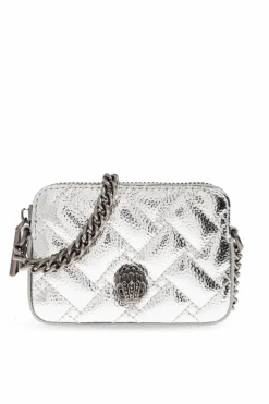 Kurt Geiger SREBRNY Portfel na łańcuchu `Kensington Micro`