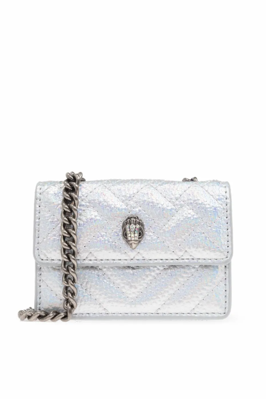 Kurt Geiger SREBRNY Torba na ramię `Kensington Micro`