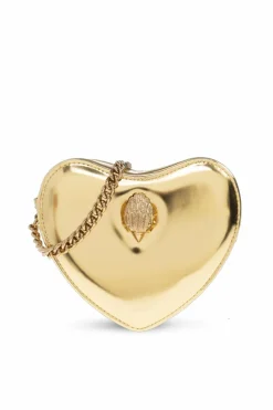 Kurt Geiger ZŁOTY Torba na ramię `Kensington Heart`