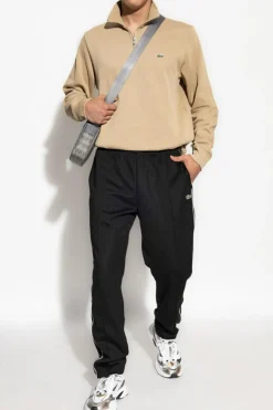 Lacoste beżowy Bluza ze stójką