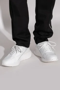 Lacoste BIAŁY Buty sportowe `L003 Evo`