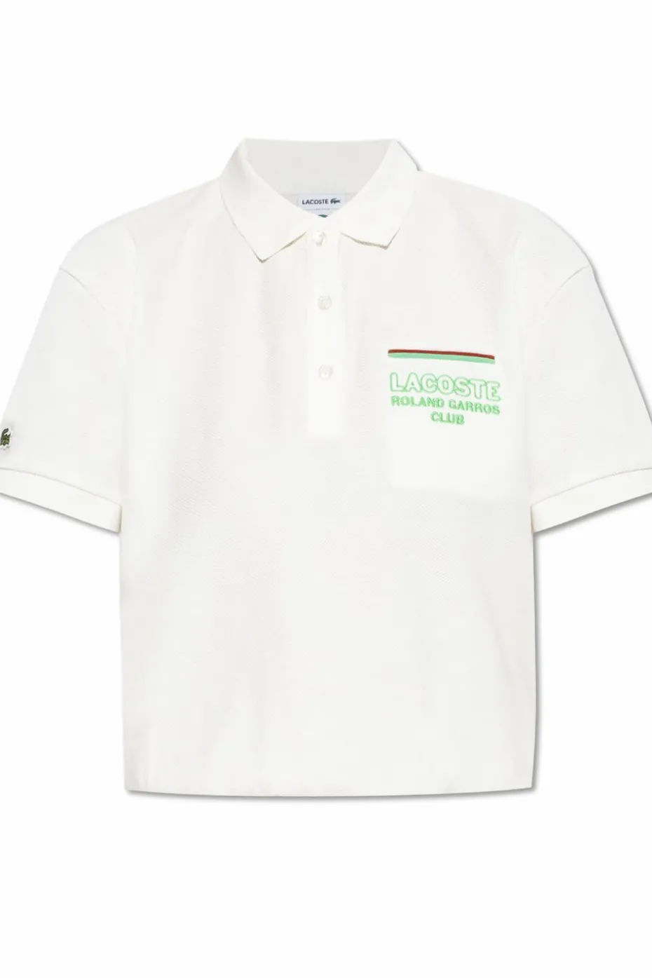 Lacoste BIAŁY Polo z logo