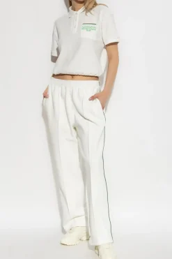 Lacoste BIAŁY Polo z logo