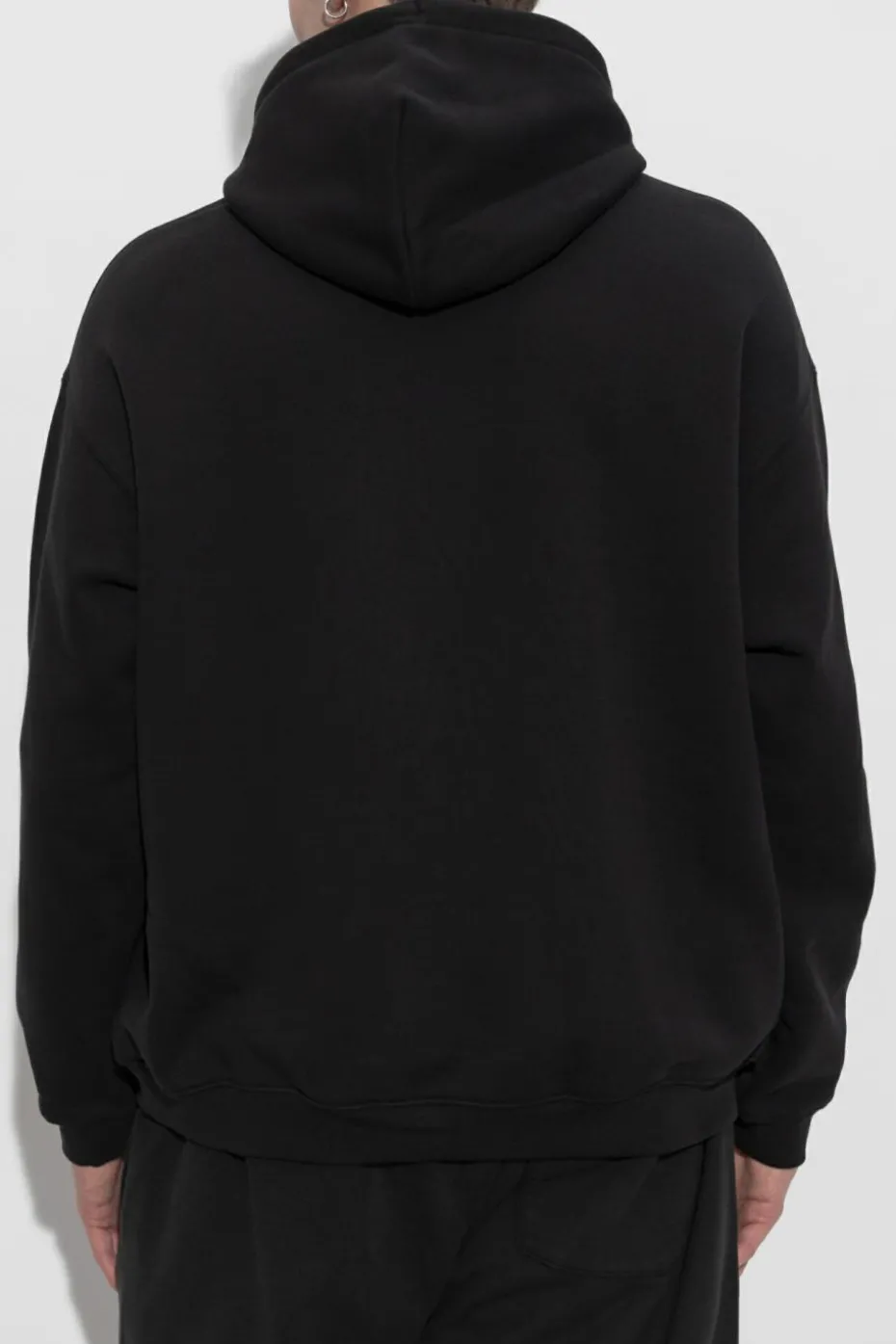 Lacoste CZARNY Bluza z kapturem