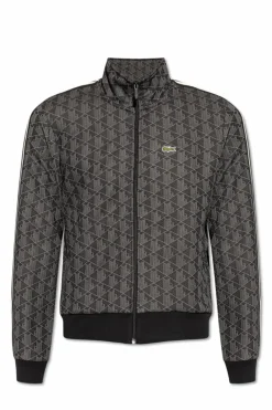 Lacoste CZARNY Bluza z monogramem