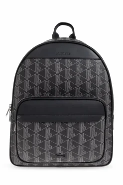 Lacoste CZARNY Plecak z monogramem