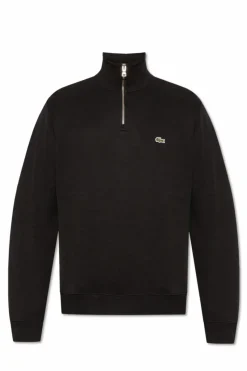 Lacoste CZARNY Sweter typu polo