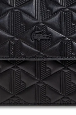 Lacoste CZARNY Torba na ramię z logo