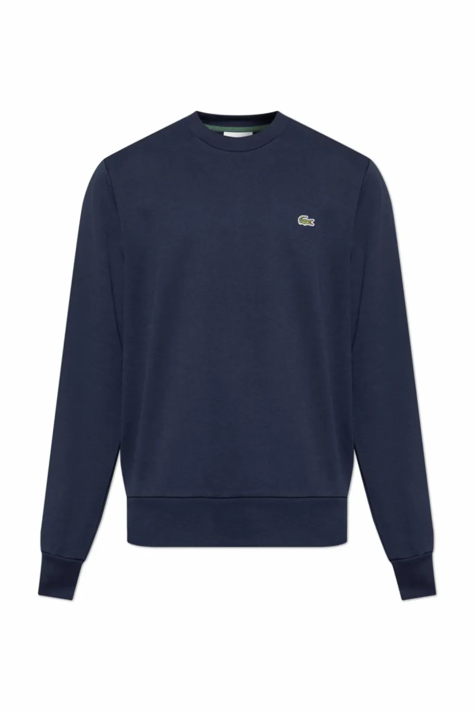 Lacoste GRANATOWY Bluza z logo