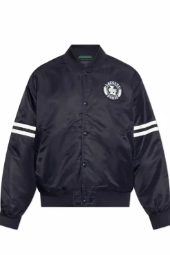 Lacoste GRANATOWY Kurtka typu `bomber`