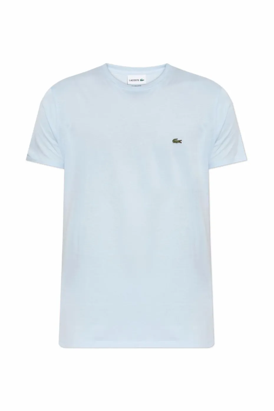 Lacoste jasnoniebieski T-shirt z logo