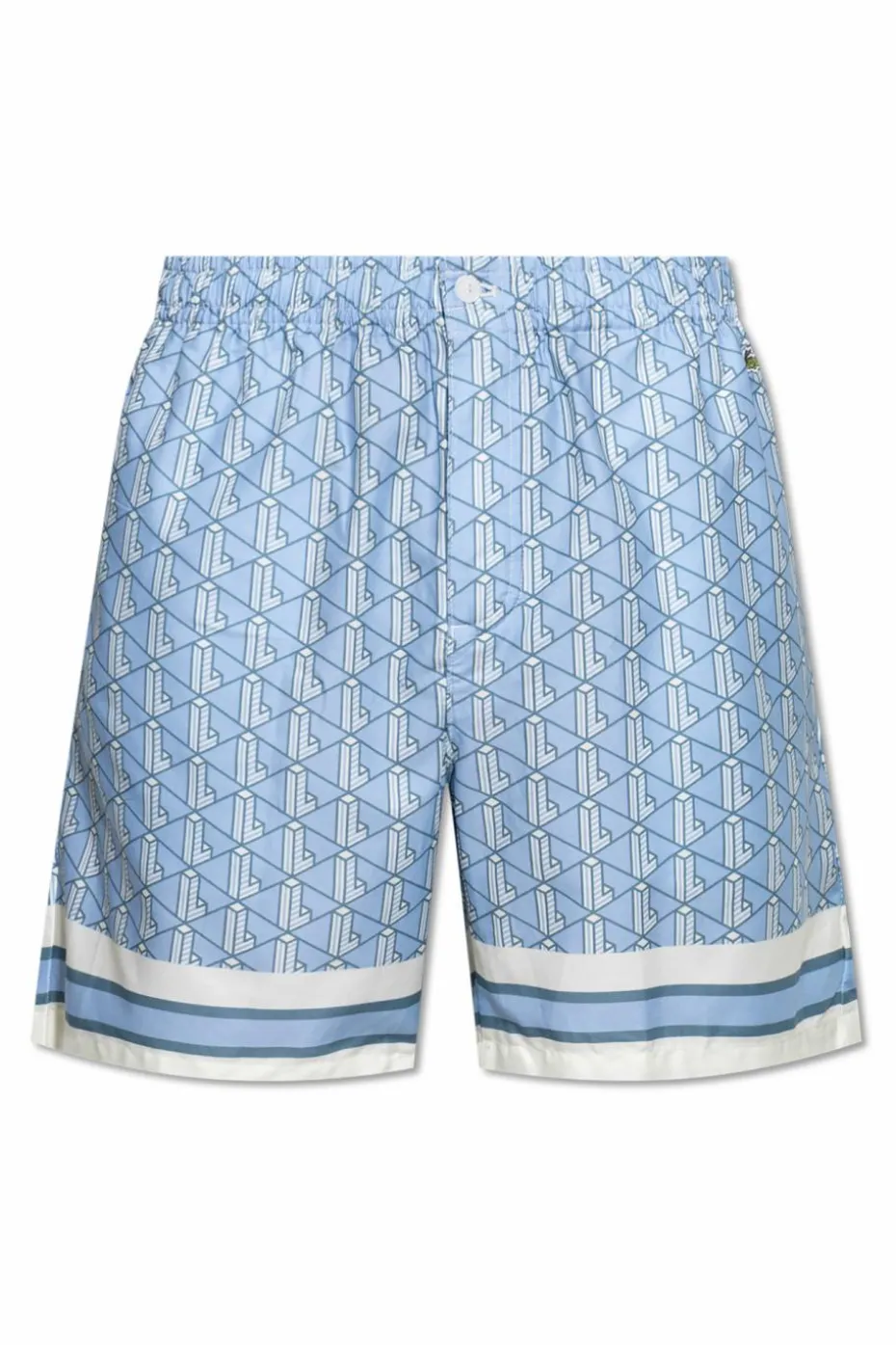 Lacoste NIEBIESKI Szorty z monogramem