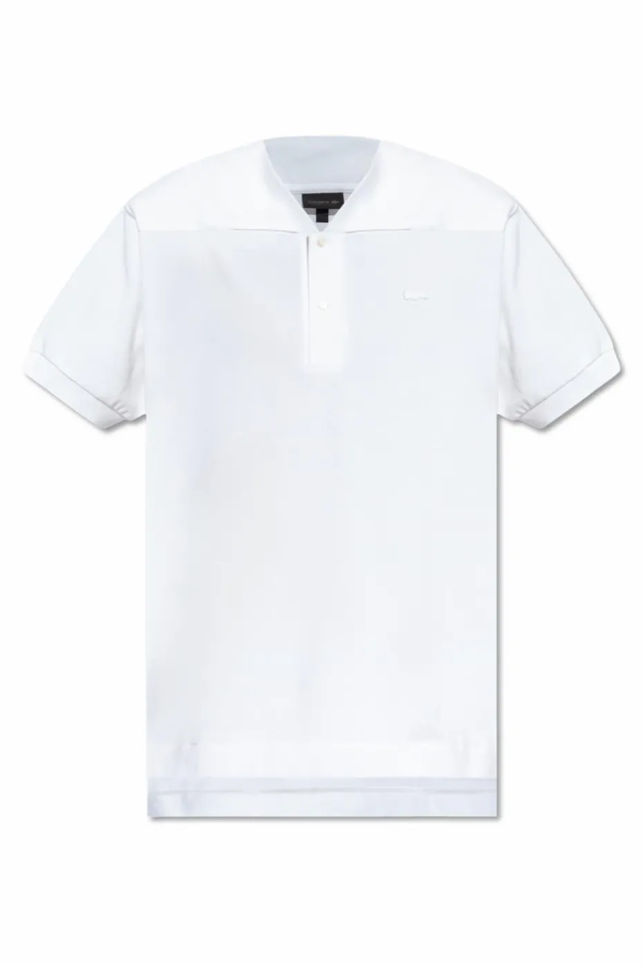 LACOSTE RUNWAY BIAŁY Polo z logo