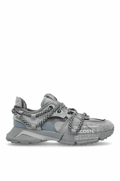 Lacoste SZARY Buty sportowe z logo