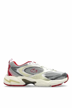 Lacoste SZARY Buty sportowe z logo