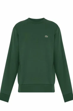 Lacoste ZIELONY Bluza z logo
