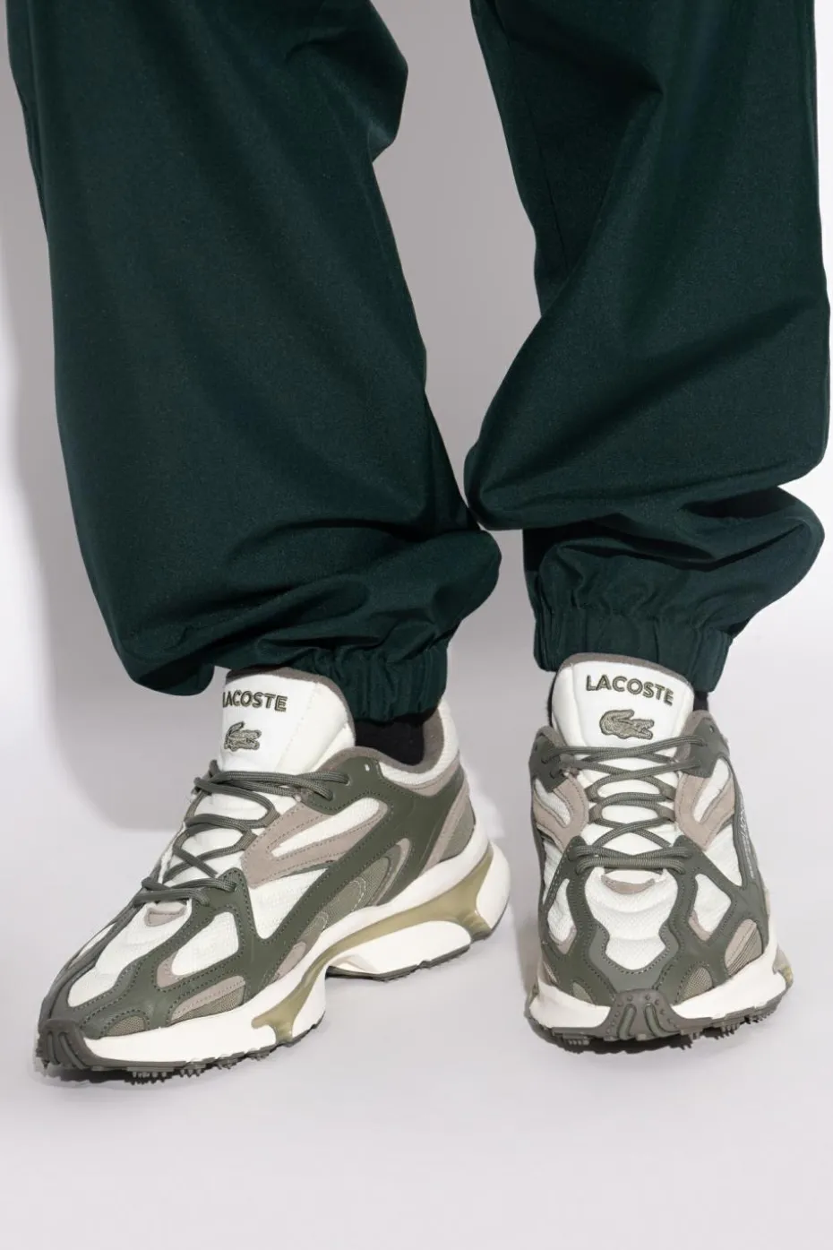 Lacoste ZIELONY Buty sportowe `L003`