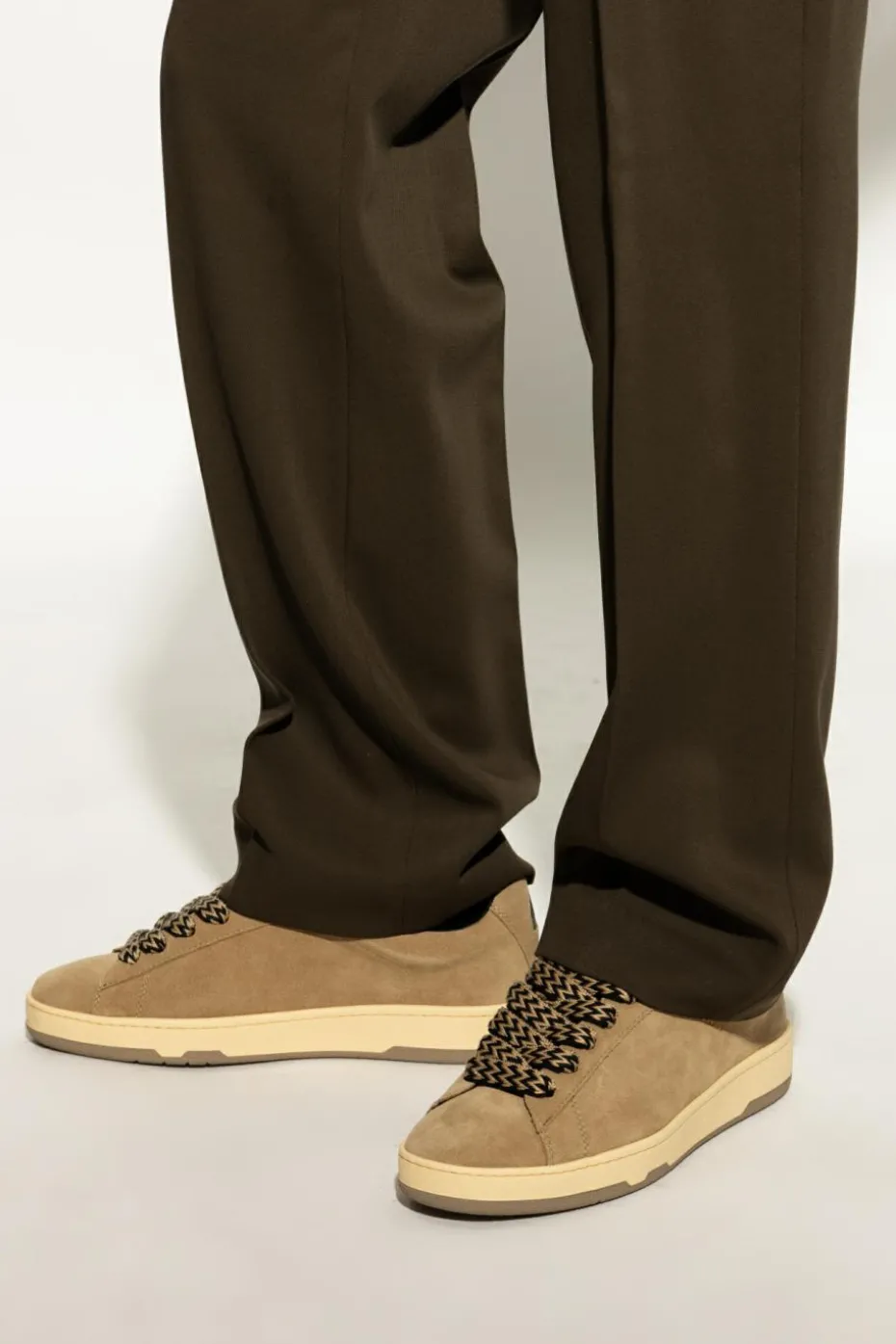 Lanvin beżowy Buty sportowe `Curb`