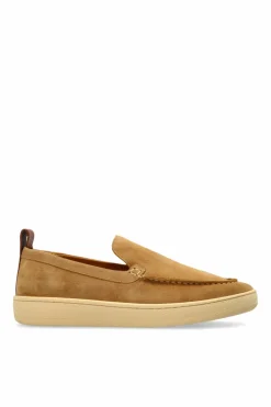 Lanvin BRĄZOWY Zamszowe buty