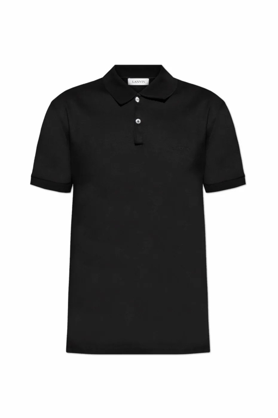 Lanvin CZARNY Bawełniane polo