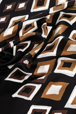 Lanvin CZARNY Jedwabna chusta