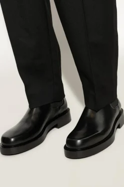 Lanvin CZARNY Skórzane sztyblety ‘Banjo’