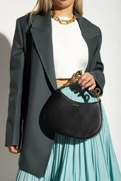 Lanvin CZARNY Torba ‘Cat PM’ typu ‘hobo’